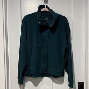 Danskin Dark Teal Athleisure Jacket